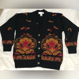 Jones New York Cardigan Wool Sweater